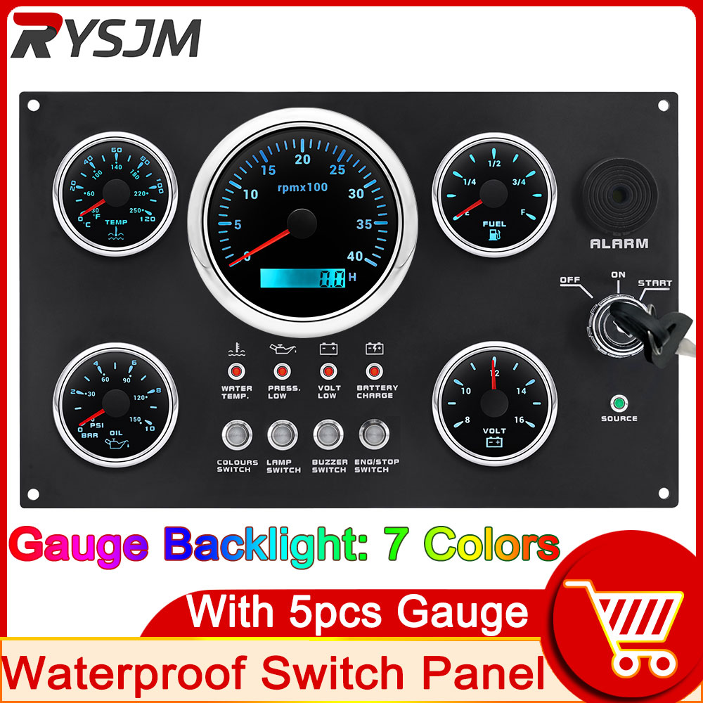 Panel Line Marker - AD 5 Gauge Set Switch Panel