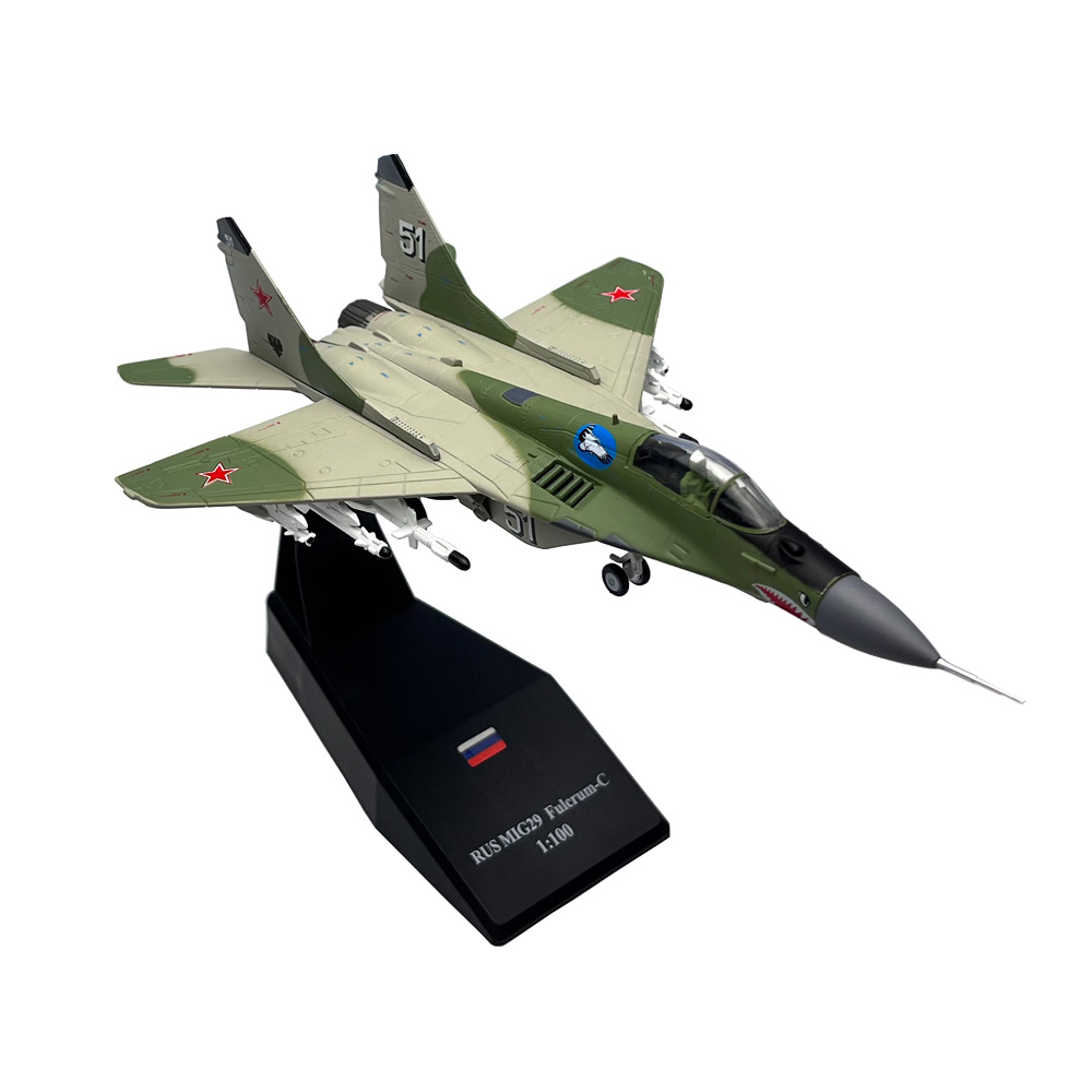 Model Kit Planes - 1/100 Scale Russian MIG-29 Mig29 Fulcrum