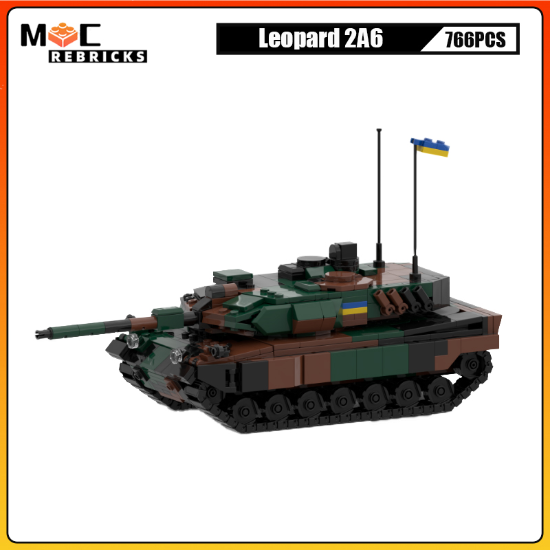 Model Kit Ukraine - Military Model Army Leopard 2A6 Ukraine