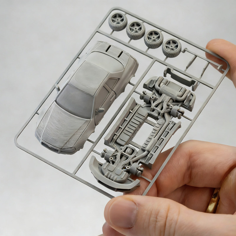 Model Kit Jdm - 1/64 Scale GT-R Car Model 3D