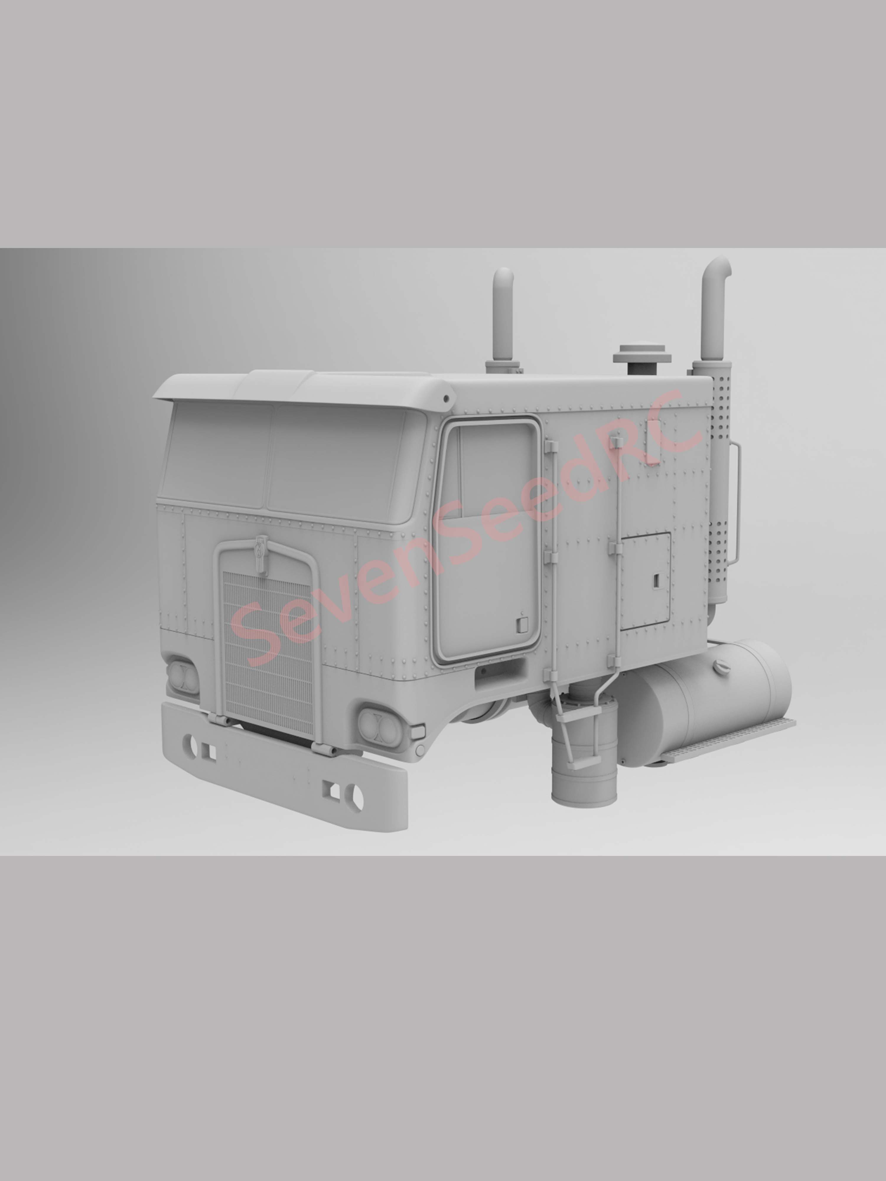 Model Kit Jdm - 3d Print Truck Cab Kit KENWORTH