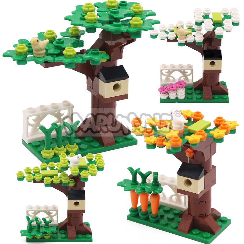 Model Kit Walmart - MARUMINE Small Particles MOC Bricks Tree