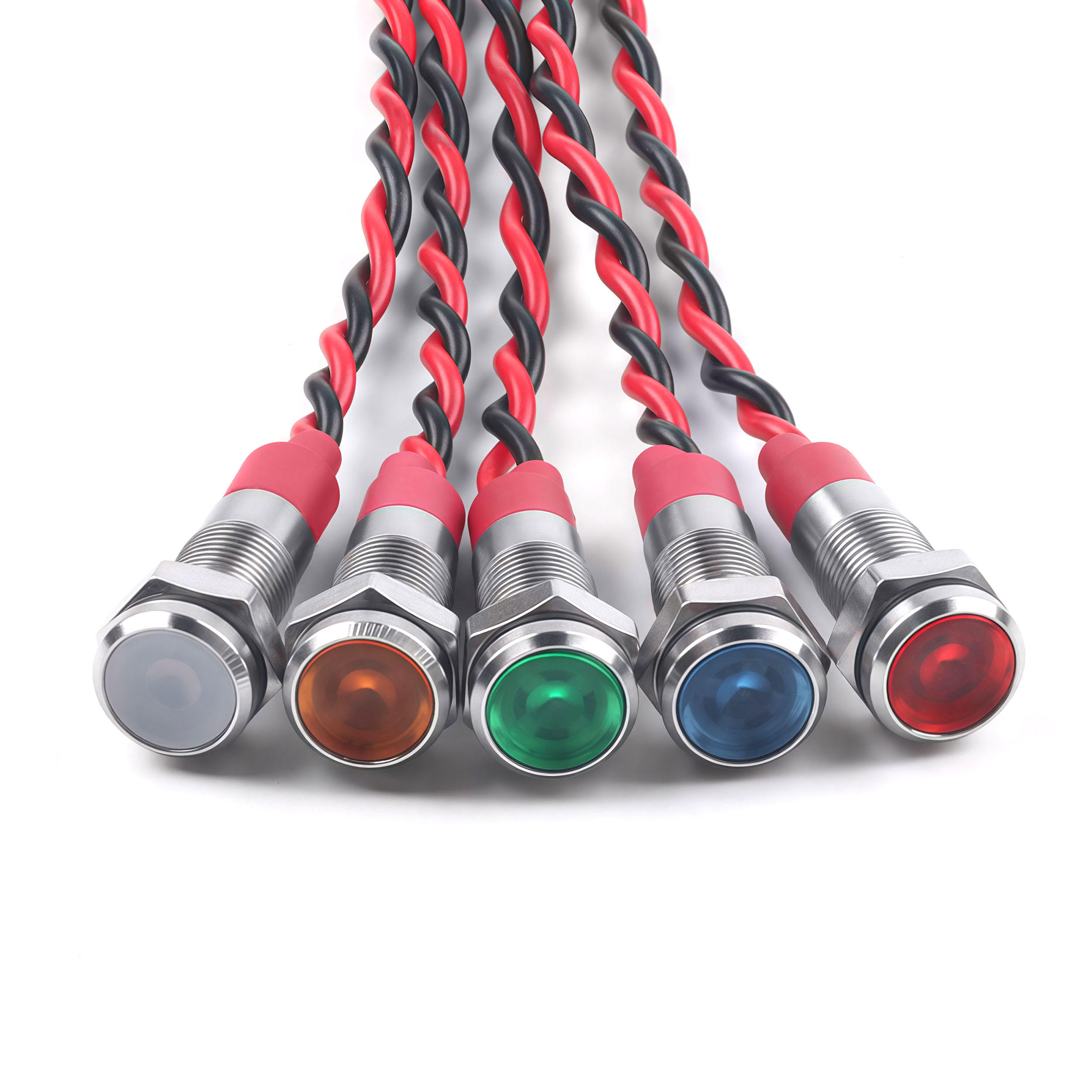 6mm Metal LED Indicator Light  - Panel Line Marker 评论和价格