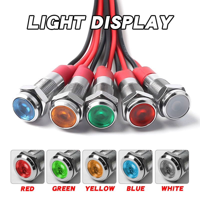 6mm Metal LED Indicator Light  - Panel Line Marker 评论和价格