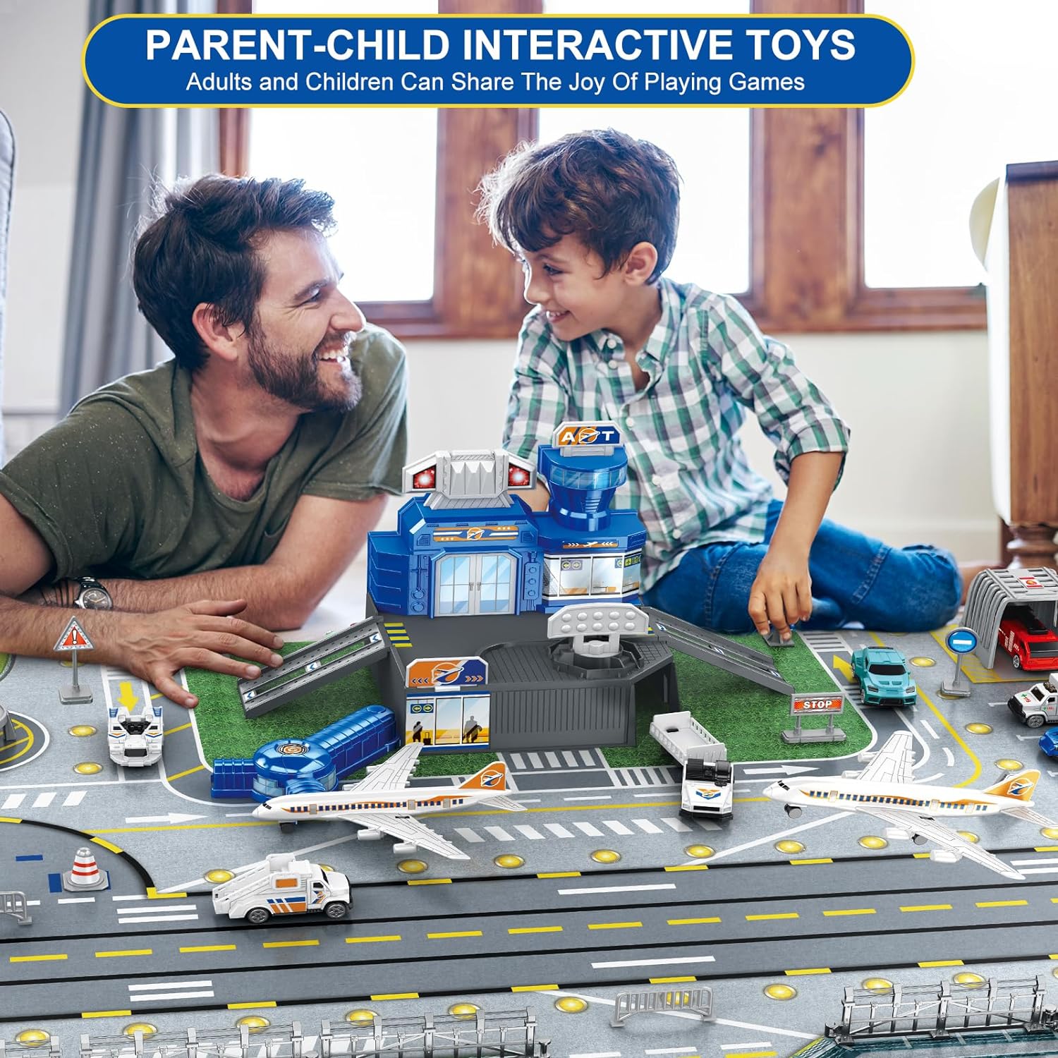 Children's Airport Scene Toy S - Model Kit Planes 评论和价格