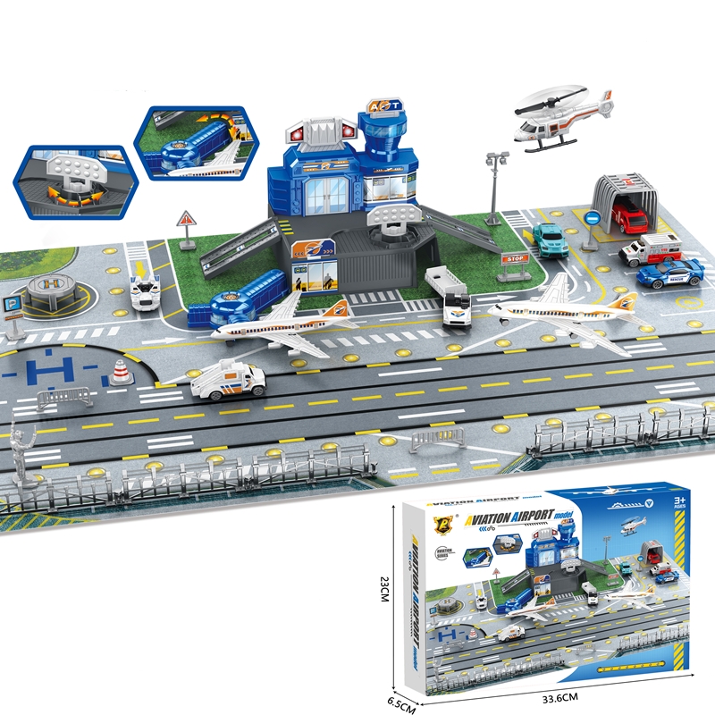 Children's Airport Scene Toy S - Model Kit Planes 评论和价格