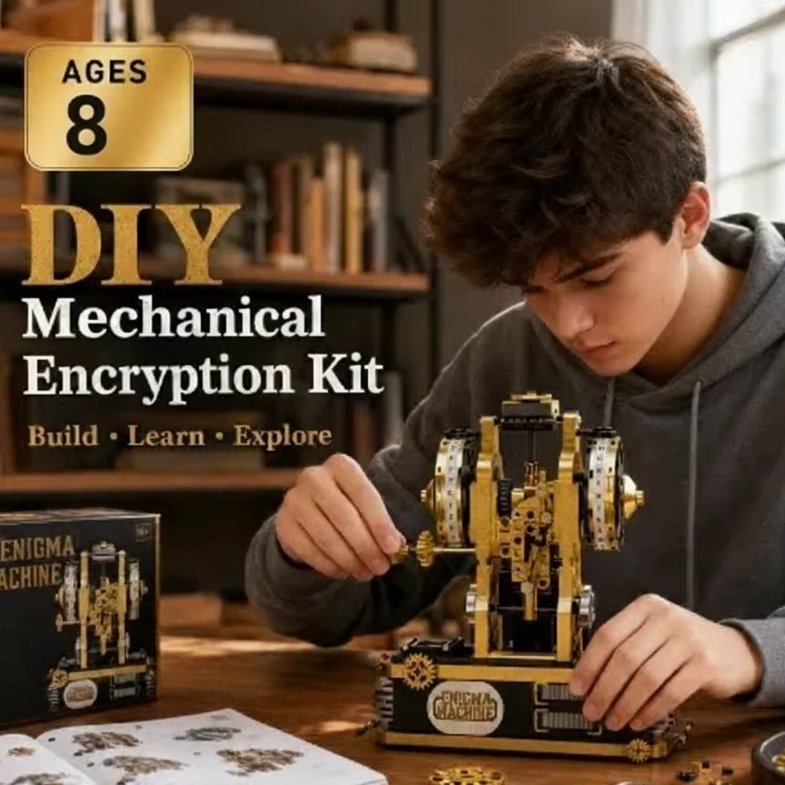 Enigma Machine Building Blocks - Model Kit Walmart 评论和价格