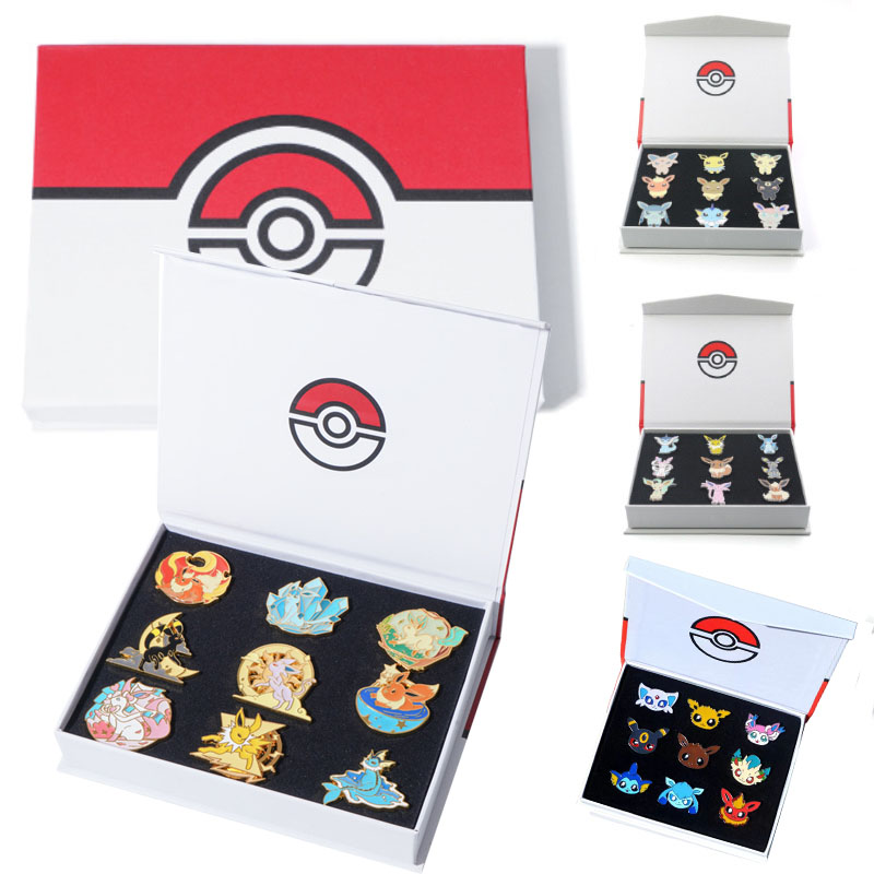 9 Style Pokemon Badges Evees F - Model Kit Umbreon 评论和价格