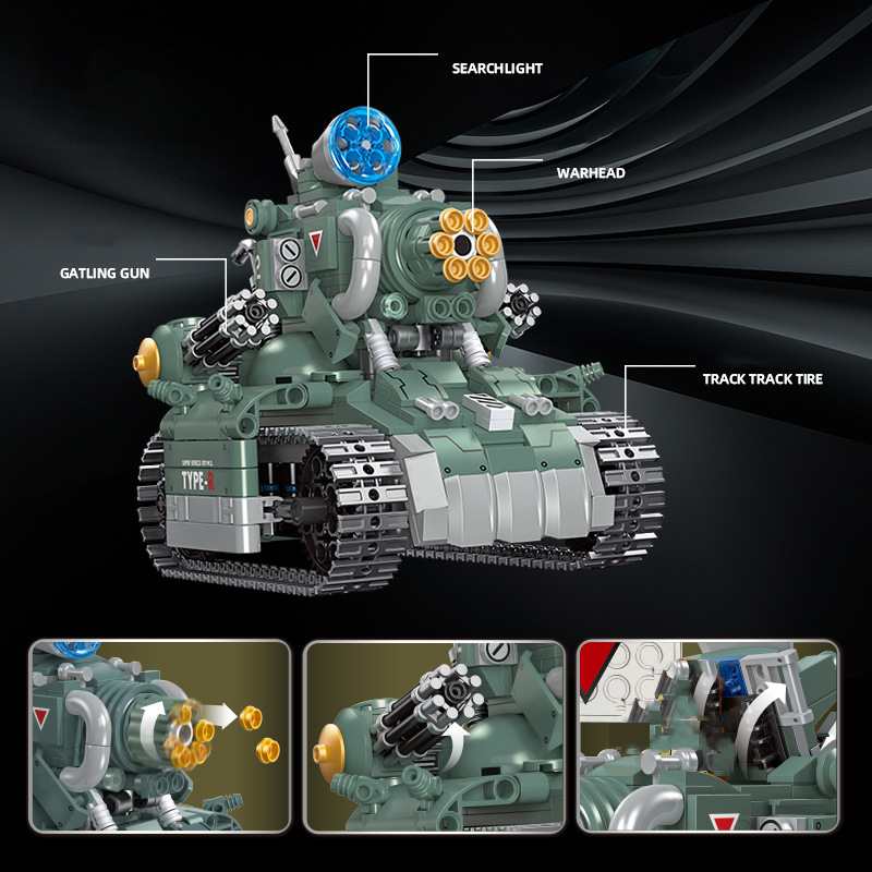 Technical 2.4ghz Rc Building B - Model Kit Metal Slug 评论和价格
