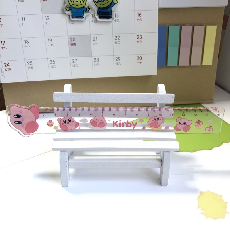 4PCS Kirbys Ruler Set Cute Stu - Model Kit Kirby 评论和价格