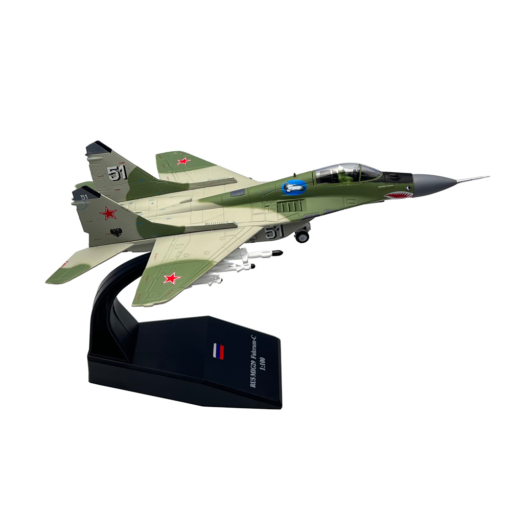 1/100 Scale Russian MIG-29 Mig - Model Kit Planes 评论和价格
