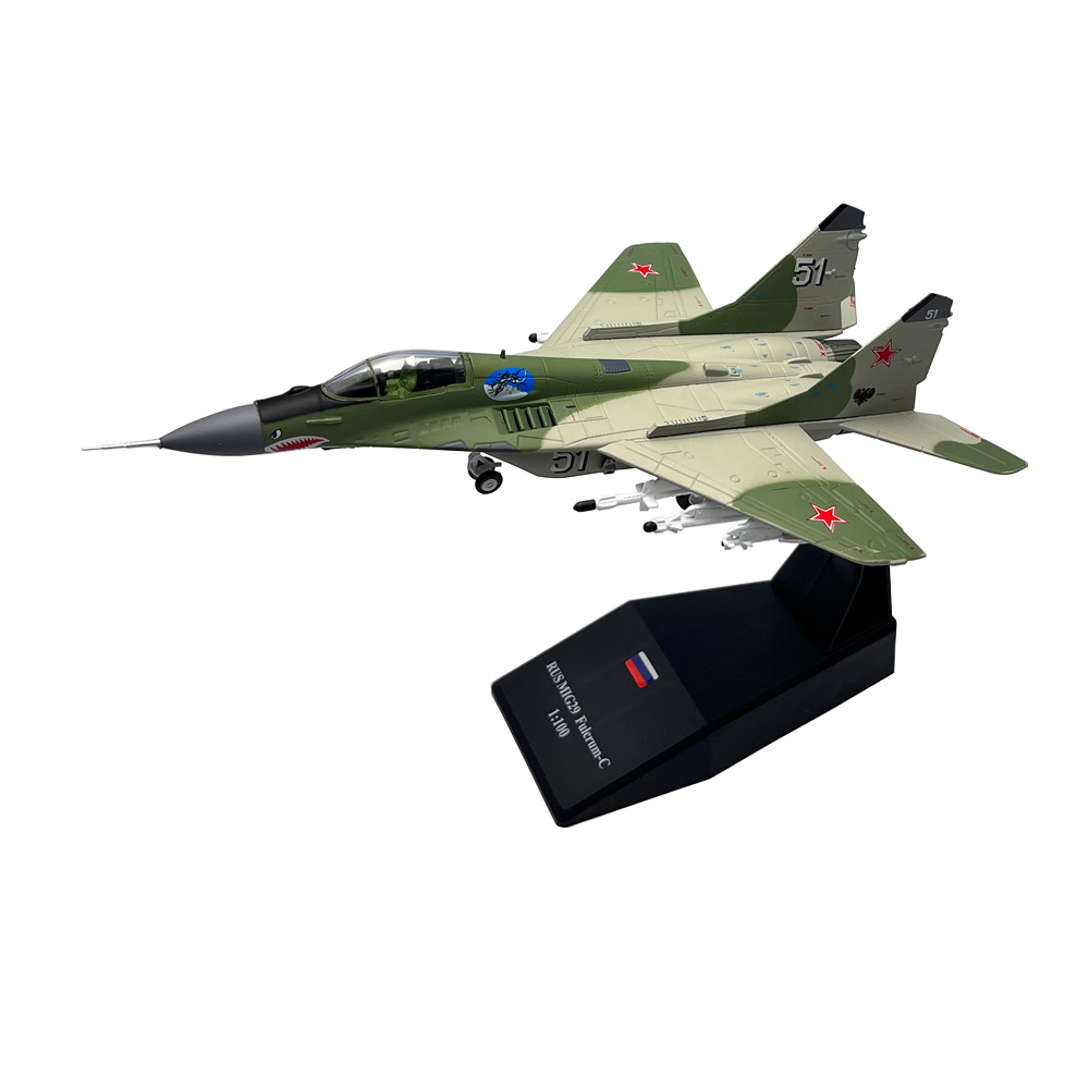 1/100 Scale Russian MIG-29 Mig - Model Kit Planes 评论和价格