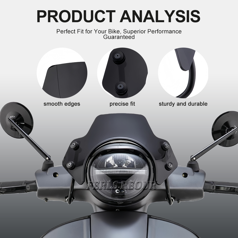 Front Windscreen Flyscreen Kit - Model Kit Vespa 评论和价格