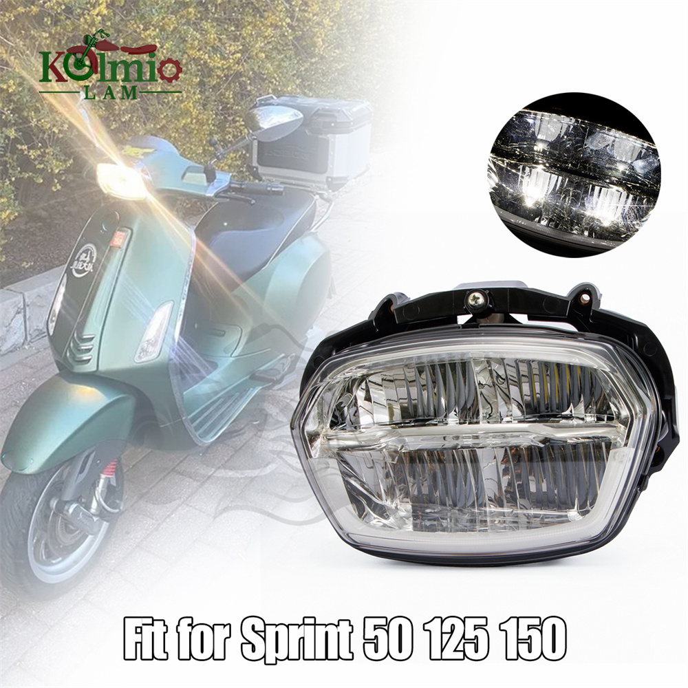 LED Motorcycle Front Headlight - Model Kit Vespa 评论和价格