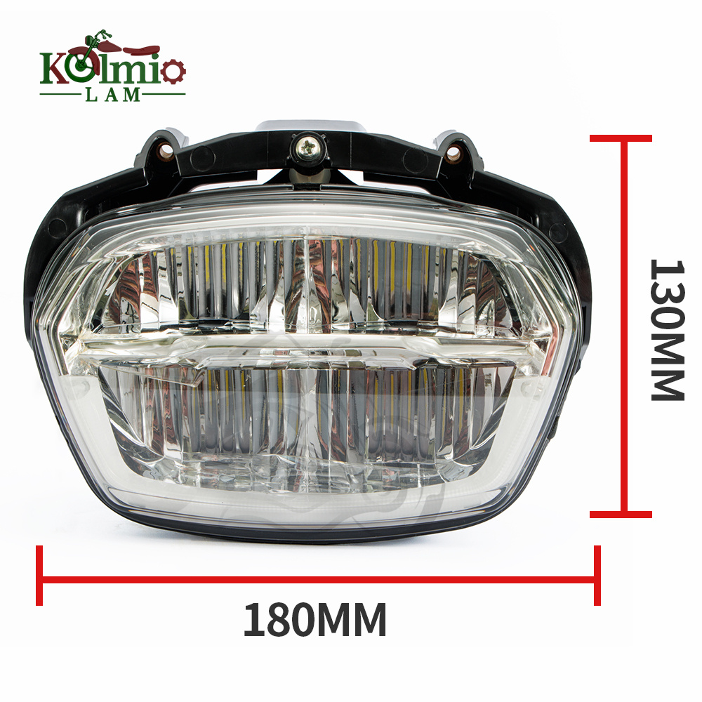 LED Motorcycle Front Headlight - Model Kit Vespa 评论和价格