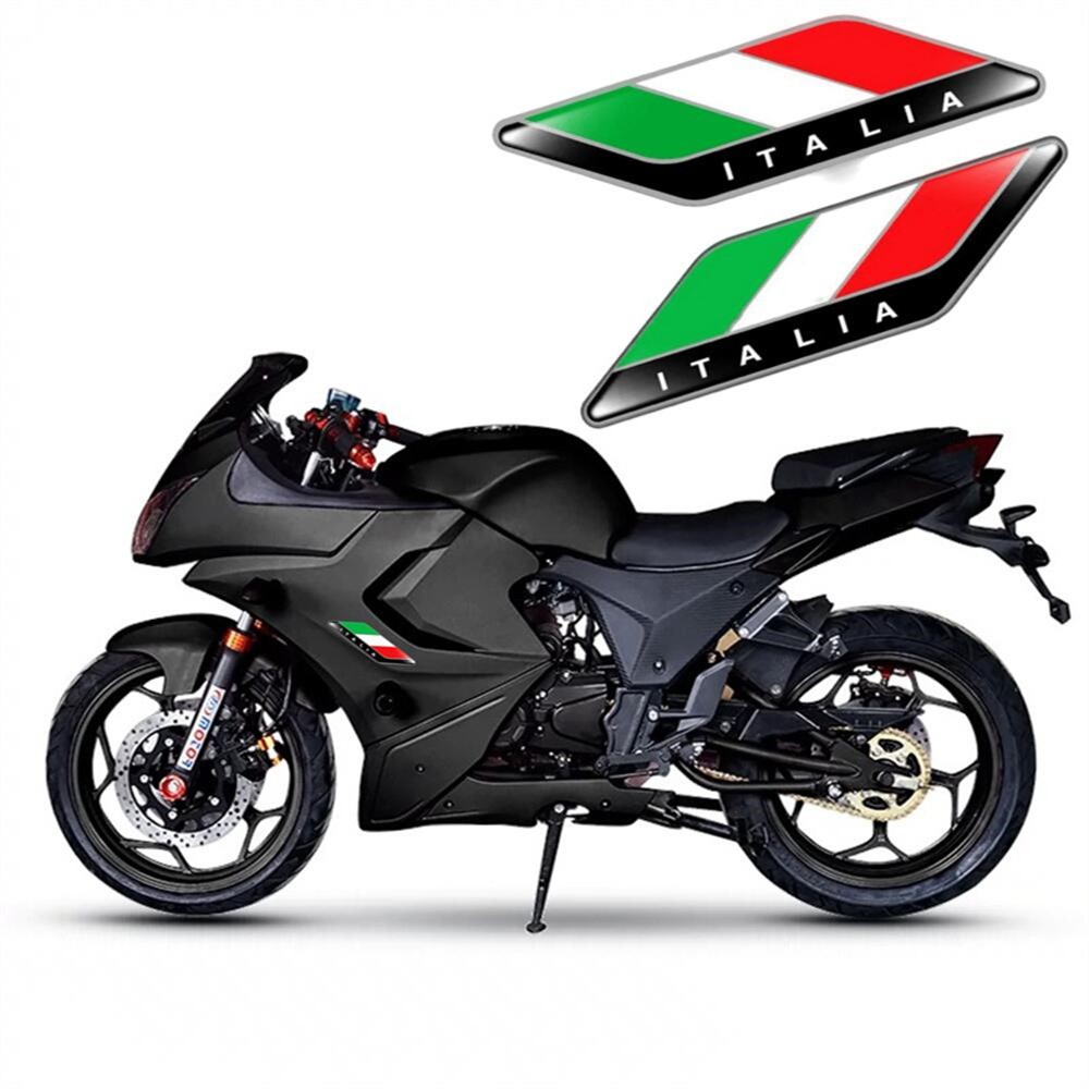 2Pcs/Pair 3D Tricolor Flag Emb - Model Kit Vespa 评论和价格