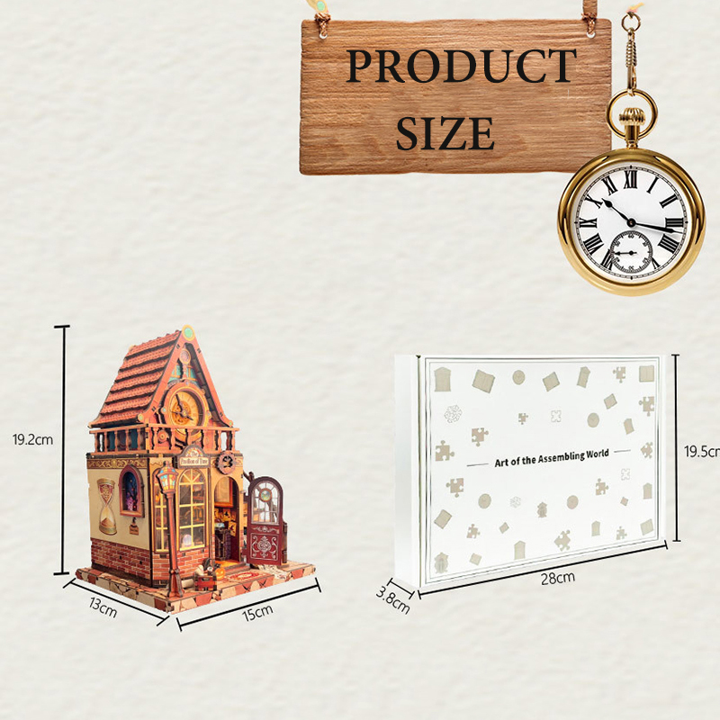 New Wooden Dollhouse Time Pavi - Model Kit Walmart 评论和价格