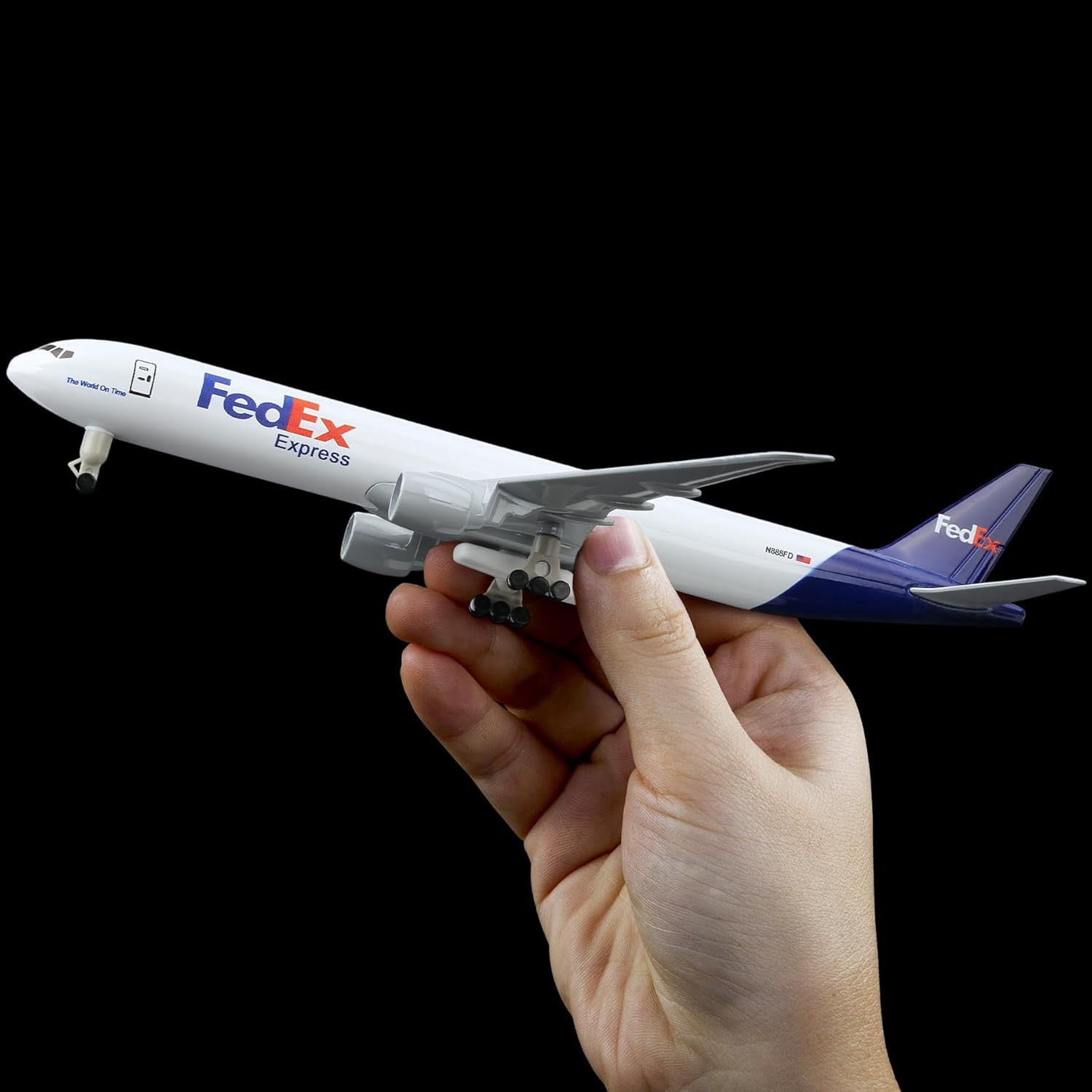 20cm Fedex B777 Airplane Model - Model Kit Planes 评论和价格