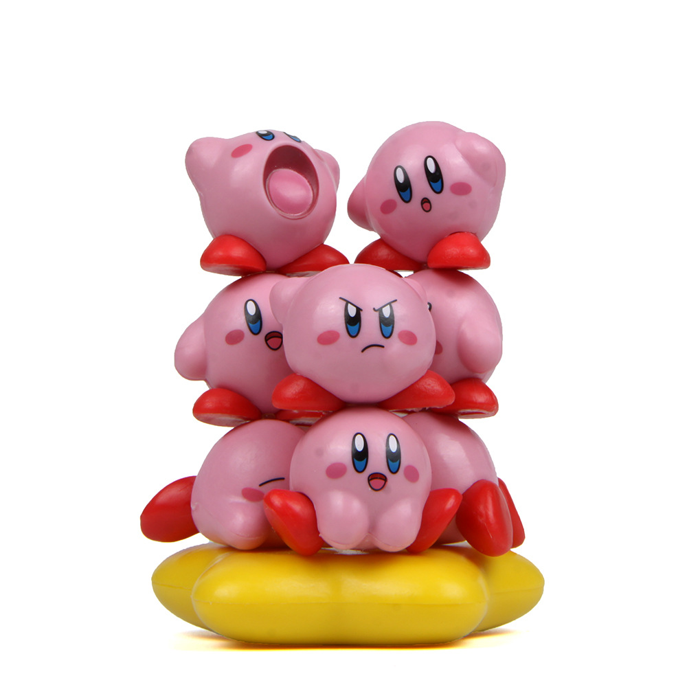 11 Pcs/Set Mini Kirby Action F - Model Kit Kirby 评论和价格