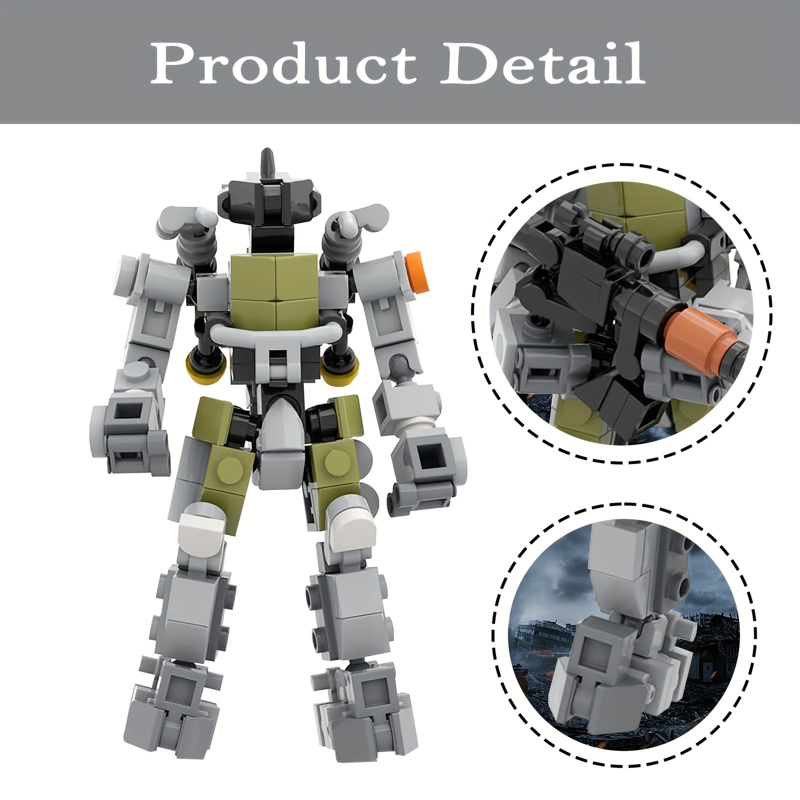MOC Robot Building Kit Armor A - Model Kit Metal Slug 评论和价格