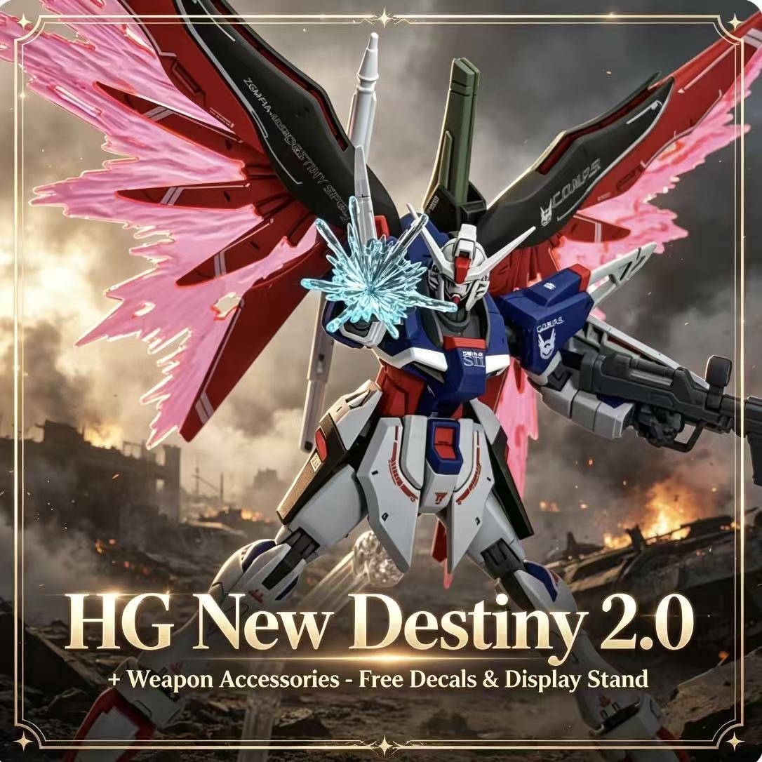 224 HG 1/144 Destiny Spec II F - Model Kit Pg 评论和价格