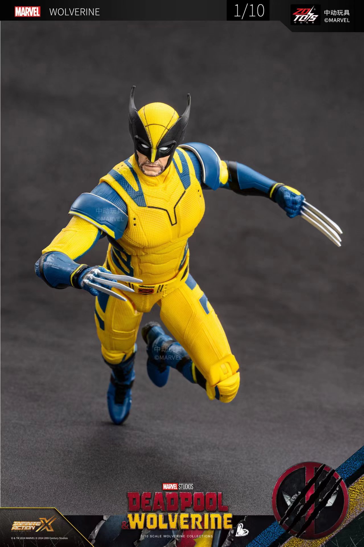 ZDTDS Deadpool & Wolverine Spi - Model Kit Wolverine 评论和价格
