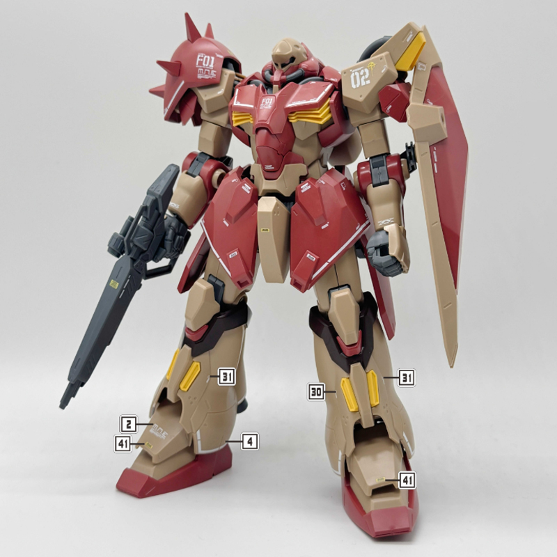 New Master Decal H158 for HGUC - Model Kit Decals 评论和价格