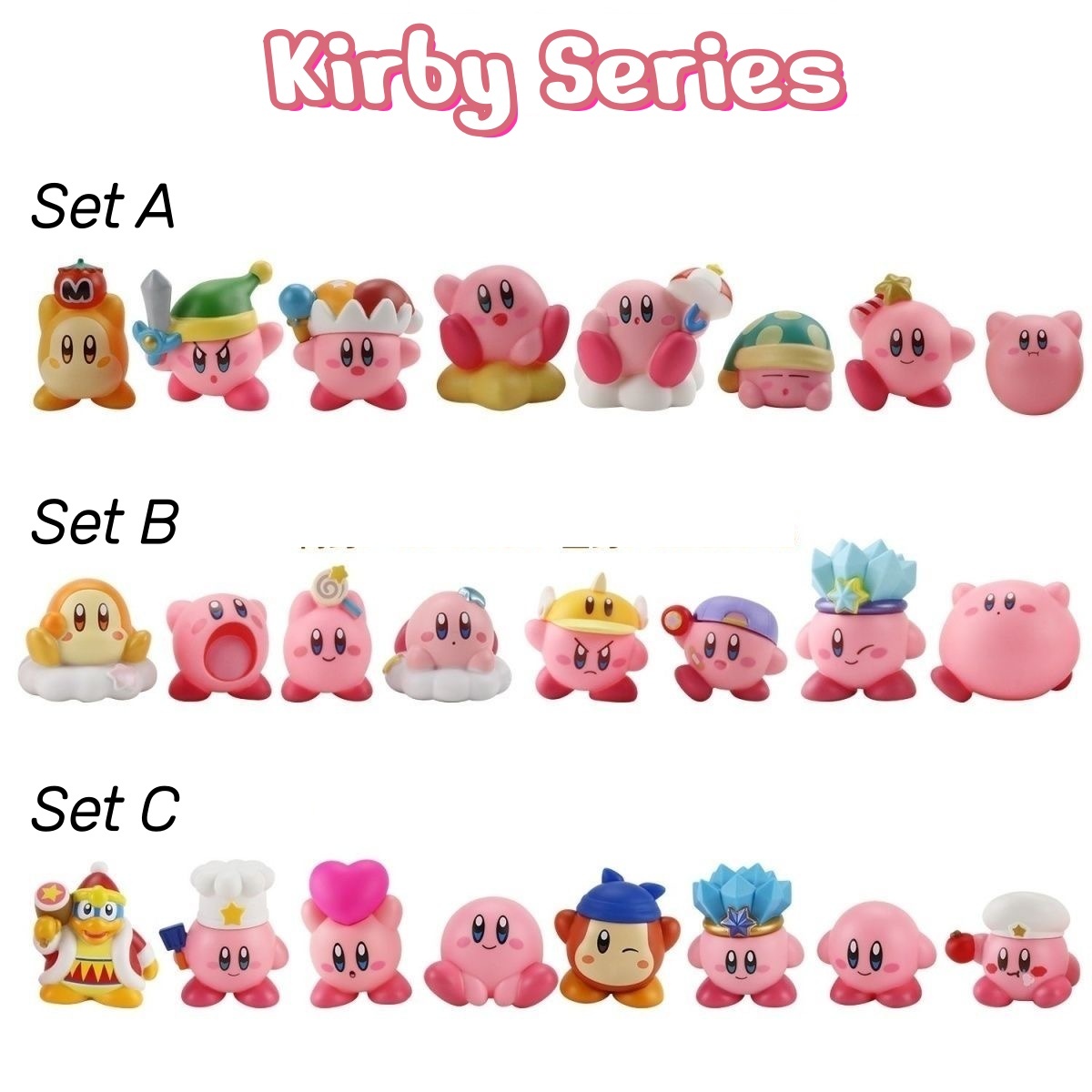 Kirby Friends Series Blind Box - Model Kit Kirby 评论和价格