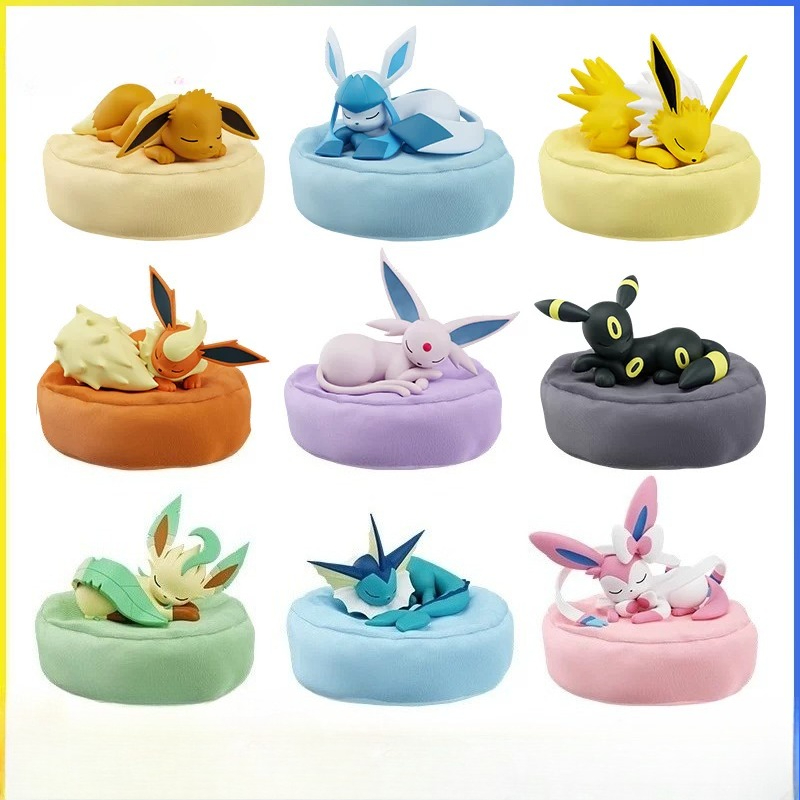 Pokemon Eevee Sleeping Positio - Model Kit Eevee 评论和价格
