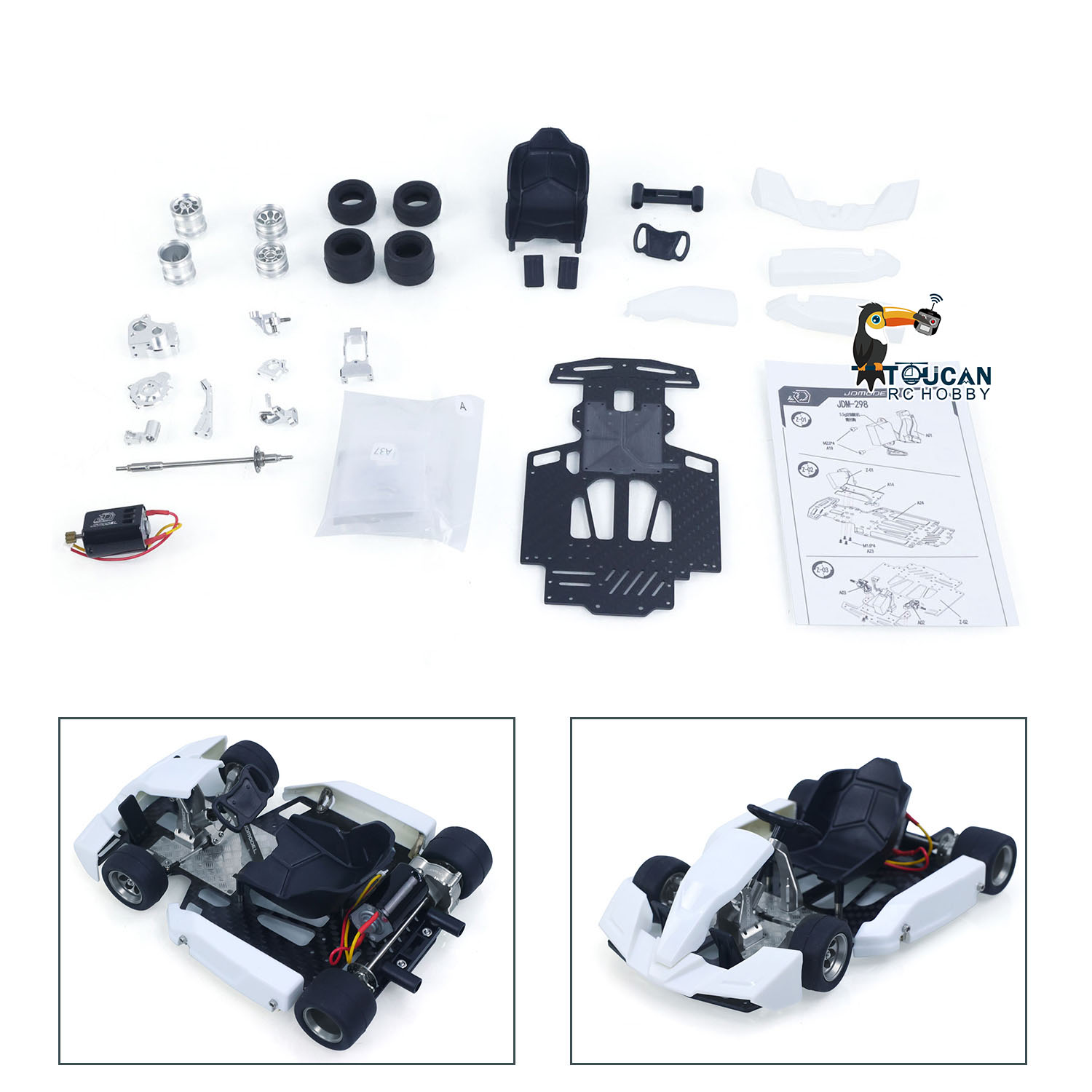 US Stock KIT JDM 298A 1/10 4x2 - Model Kit Jdm 评论和价格
