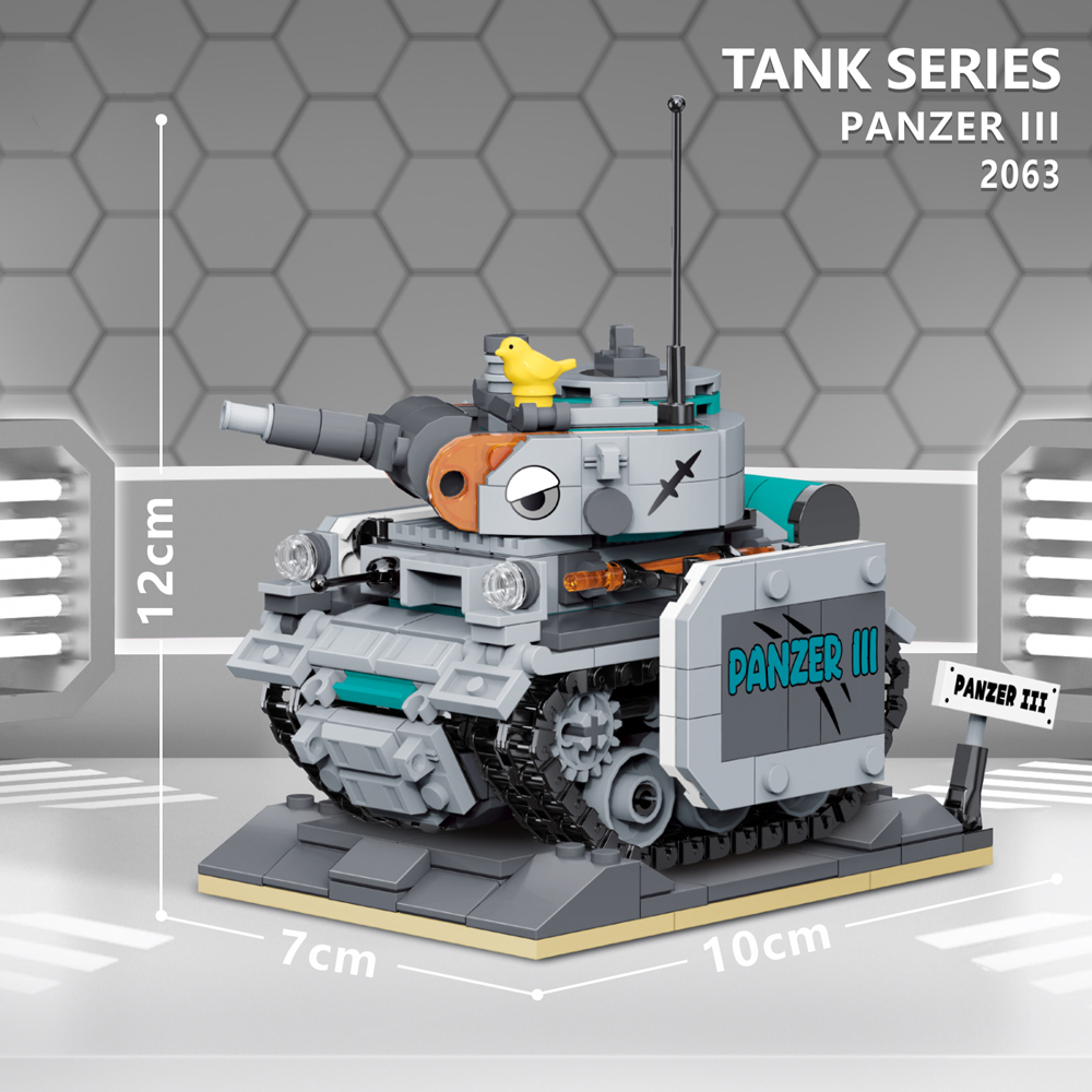 KNEW BUILT Mini Tank Building  - Model Kit Metal Slug 评论和价格