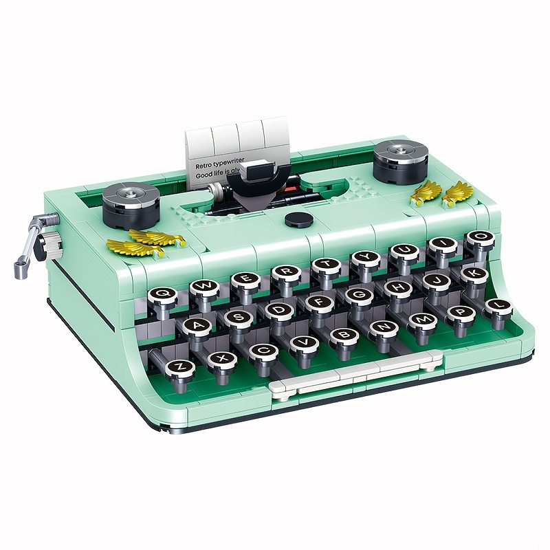 820PCS Typewriter Building Blo - Model Kit Vespa 评论和价格