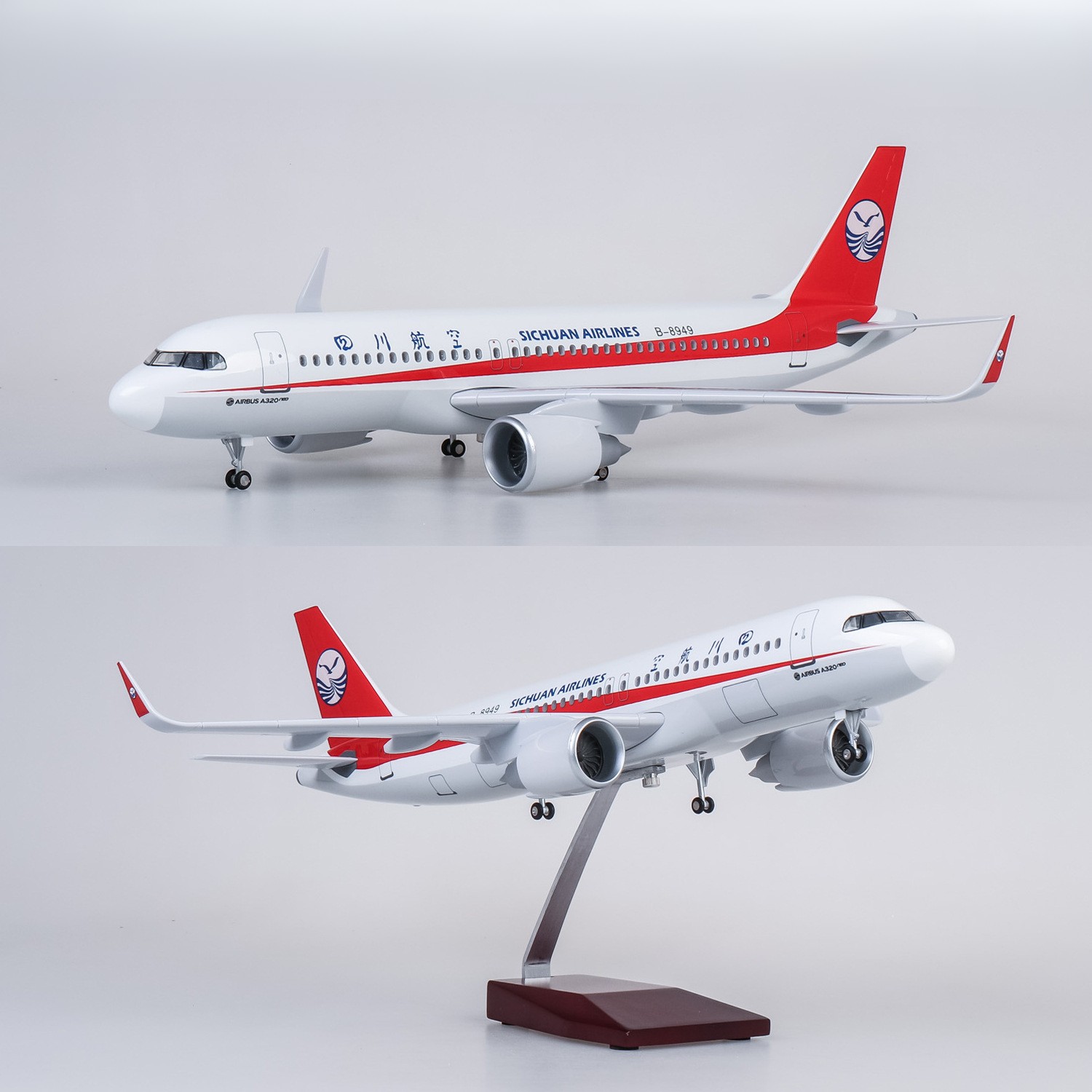 47cm Large Scale Sichuan A320  - Model Kit Planes 评论和价格